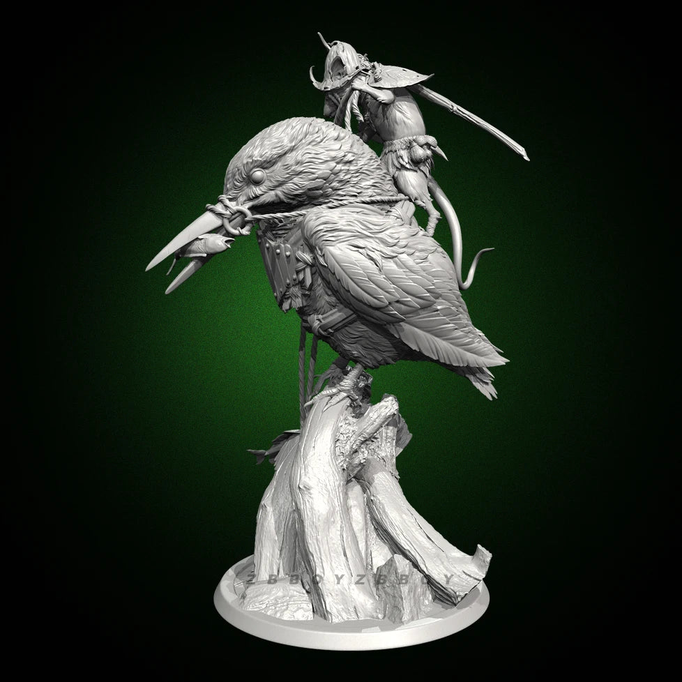 Overall heights 100mm 150mm Resin model self-assembly and coloring(3D Printing )TD-7553/3D