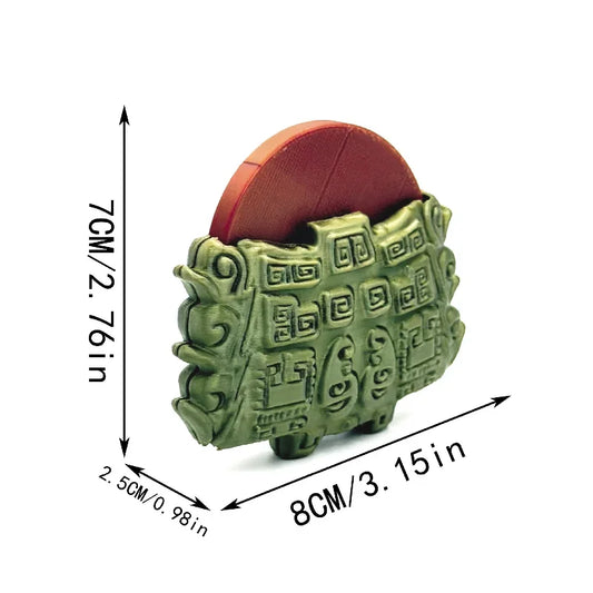 The Ancient Version Of 3D Printing Technology Accepts Time-Arrow Signal Transmitters For Wearable Devices With Serial Memory