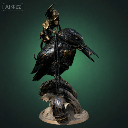 Overall heights 100mm 150mm Resin model self-assembly and coloring（3D Printing ）TD-7553/3D