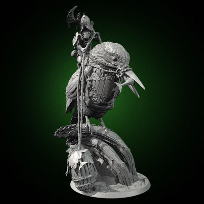 Overall heights 100mm 150mm Resin model self-assembly and coloring（3D Printing ）TD-7553/3D